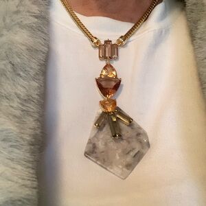 Vintage J. Crew statement piece necklace